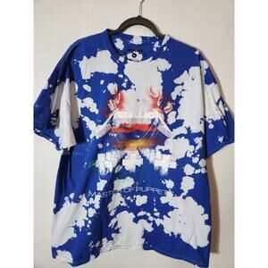 Metallica Bleached out t-shirt in size XL